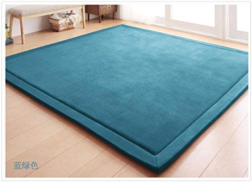 Light Blue Area Rugs Home Area Rugs Living Room Rugs Bedroom Rugs Kids Area Rugs Modern Rugs Contemporary Rugs Floor Rugs Tatami Mat Play Mat Christmas Gift Idea 150cm x 200cm (59.1