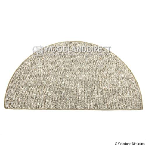 Firewood 4' Half Round Sand Drift Rug