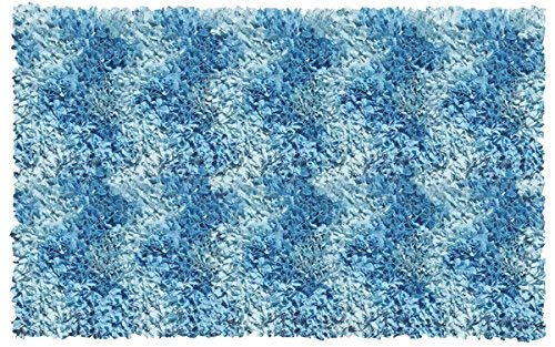 R 16 Home 02283B Shaggy Raggy Chevron Rug, 2.7