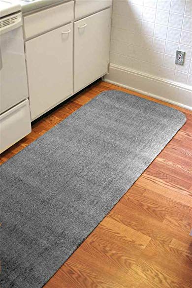 Bungalow Flooring 30 in. L x 84 in. W Black Dirt Stopper Runner