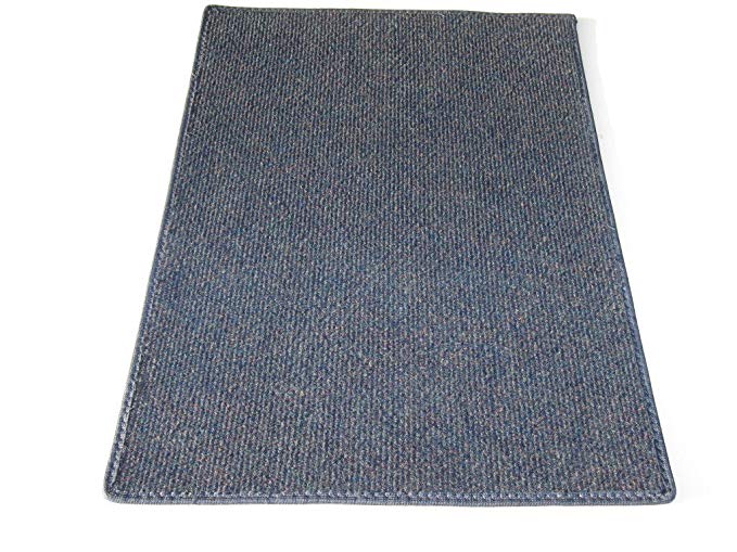 6' Round - OCEAN BLUE - ECONOMY INDOOR/OUTDOOR CARPET Patio & Pool Area Rugs |Light Weight INDOOR/OUTDOOR Rug - EASY Maintenance - Just Hose Off & Dry! - 10 Colors to Choose From