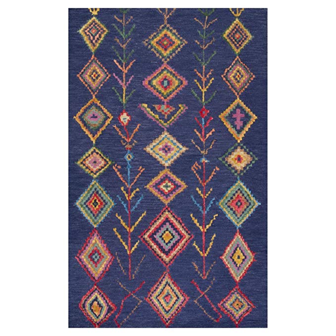 Nuloom 3' x 5' Hand Tufted Belini Area Rug in Navy