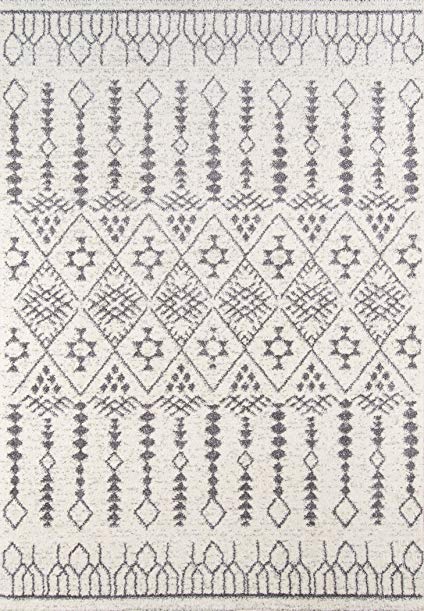 Momeni Rugs LIMA0LI-11IVY2376 Lima Collection Contemporary Area Rug, 2'3