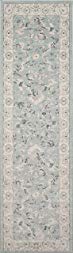 Momeni Rugs ZIEGLZE-03BLU2376 Ziegler Collection, Traditional Area Rug, 2'3