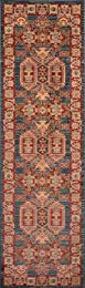 Momeni Rugs GHAZNGZ-01BLU2376 Ghazni Collection, Traditional Area Rug, 2'3