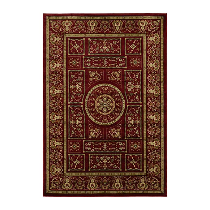 Wow Home Tabriz Red Area Rug 7'10