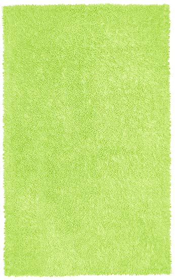 Green 4x6' Shagadelic Chenille Twist Rug