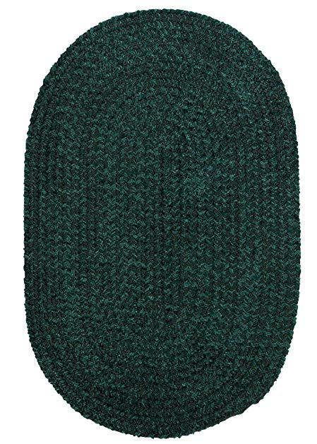 Spring Meadow Rug, 2 by 3-Feet, Dark Green